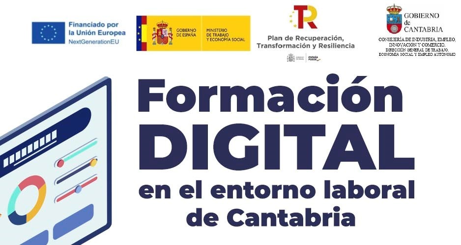 La Cámara de Comercio de Cantabria lanza nuevos cursos de formación digital en el entorno laboral de la comunidad autónoma